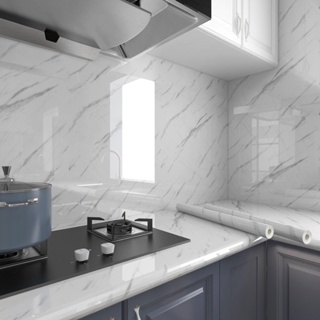 Papel de Parede PREMIUM Marmore Rolo 4,5 METROS x 60 cm Autoadesivo Sala Quarto Cozinha Pia Mo