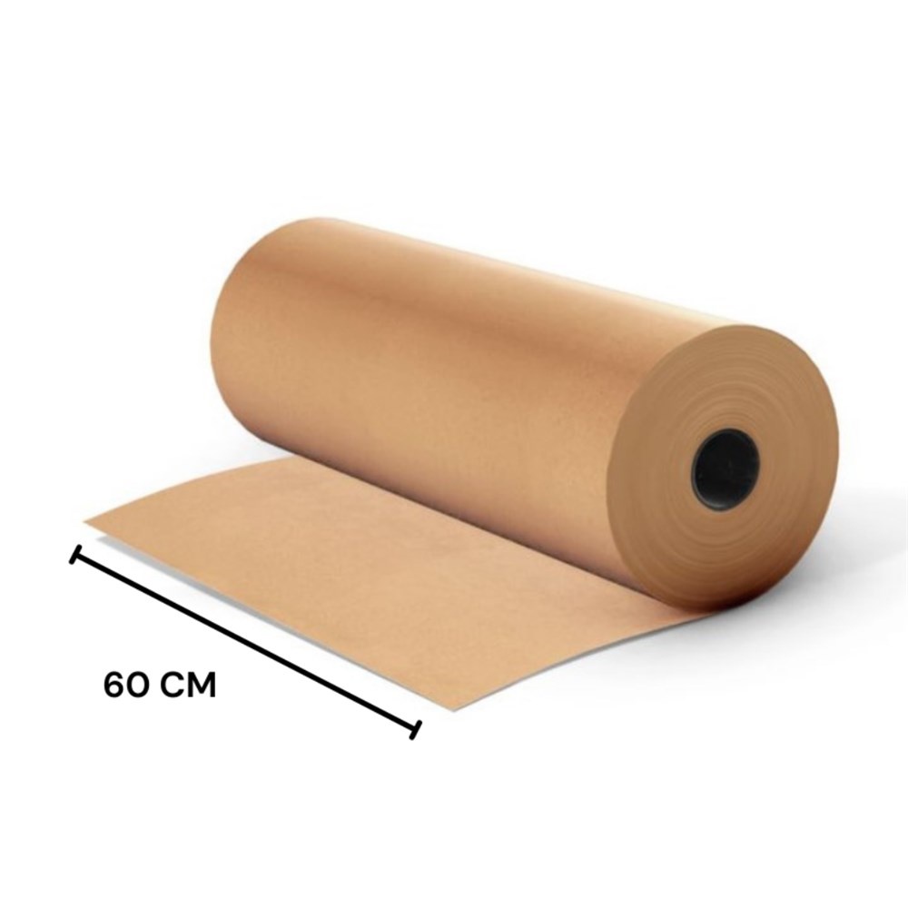 Bobina Semi Kraft Rolo Pardo Para Embalar 60cm Shopee Brasil 9247