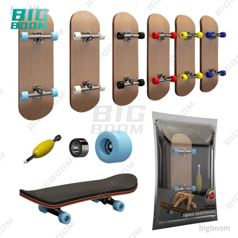 Skate De Dedo Tech Truck, Conjunto Com 5 Peças, Suporte De Liga De