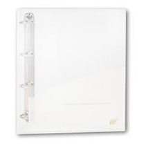 Fichário 4 Argolas - Transparente Cristal - A4 - Yes