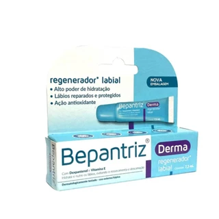 Bepantriz Regenerador Derma Labial com 7,5ml - Mesma Formula do Bepantaol Cimed