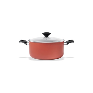 Caçarola Com Tampa Brinox Masala Antiaderente 2,7 Litros Ø 20 cm Terracota