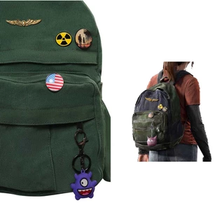 O Último De Nós Ellie Cosplay Brochura De Crachá Pingente De Bolsa Acessórios De Roupa