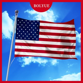 Bandeira americana 3ftx5ft Poliéster EUA Bandeira Pátio Decoração Bandeira americana Outdoor Sunscreen Banner