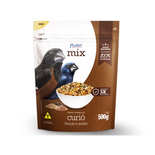 Alimento Mistura Sementes P/ Cúrio Bicudo Prefere Azulão 500g