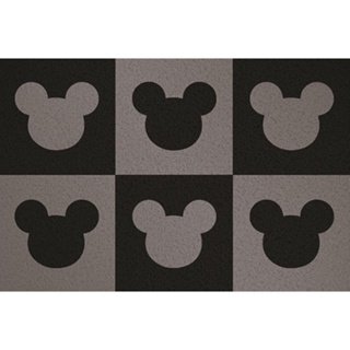 Tapete Capacho Divertido Geek Mickey Disney 60x40 Decorativo entrada casa lar