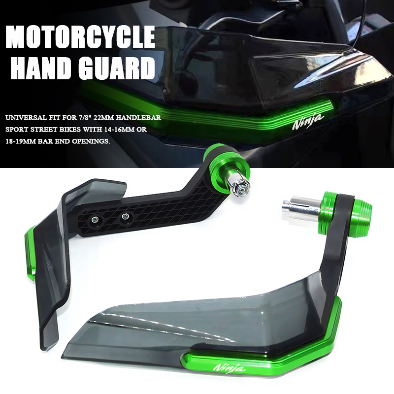 Acessórios Para Motocicletas 22MM Protetor De Mão À Prova De Vento KAWASAKI NINJA 400 650 300 250 1000 Punhos De Barra
