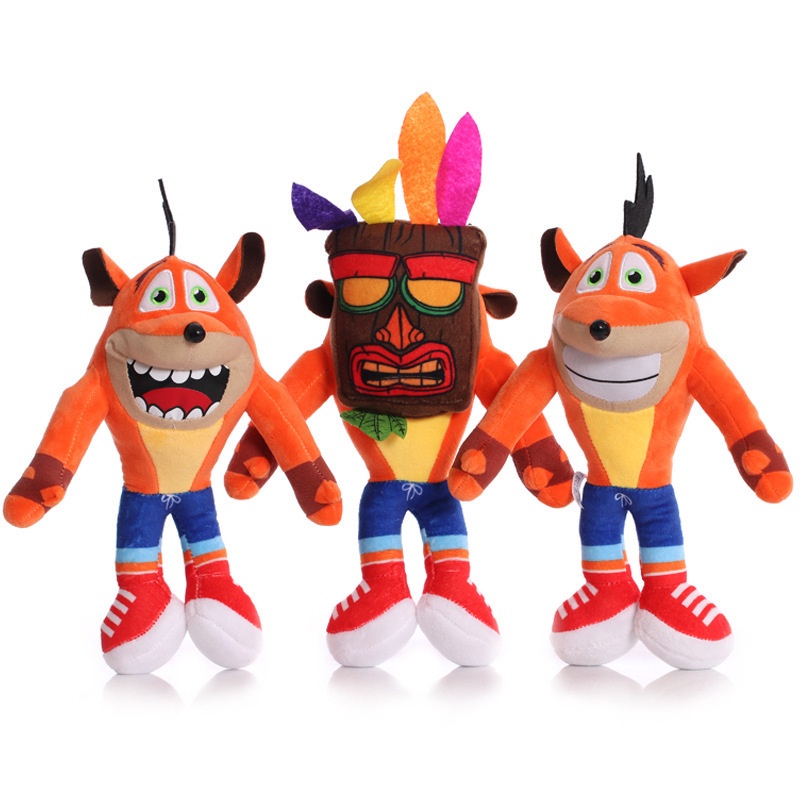 Crash bandicoot hot sale soft toy