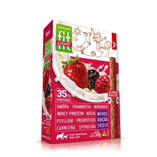 Stick Para Cães Fit Spin Pet Sabor Amora, Framboesa e Morango - 50g