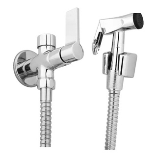 Ducha Higiênica 2 Saidas P/ Banheiro 1/4 De Volta 100% Metal