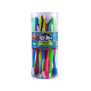 Pote Escova Dental Duplas P/cães Gatos Pet Cat Dog - 30un