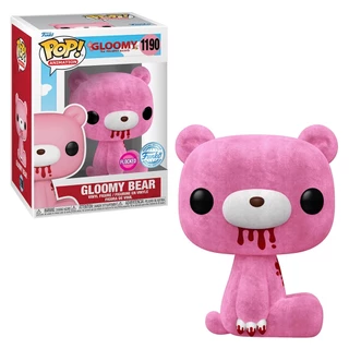 FUNKO POP ANIMATION GLOOMY THE NAUGHTY GRIZZLY EXCLUSIVE - GLOOMY BEAR FLOCKED 1190 NOVO ORIGINAL em Oferta na Shopee