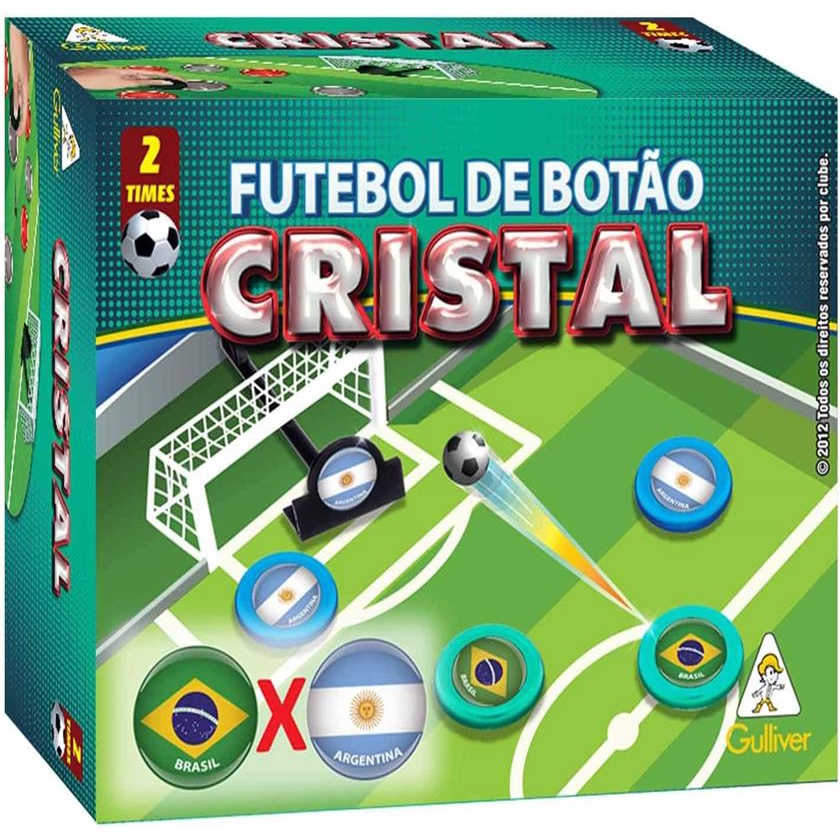 Jogo Futebol de Botão c/ 2 times Infantil Brinquedo - mini toys - Botão  para Futebol de Botão - Magazine Luiza