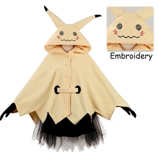 Mimikyu Cartoon Suit Women Pajama Anime Cloak Vestimenta De Halloween Para Adultos Pijama Fofo