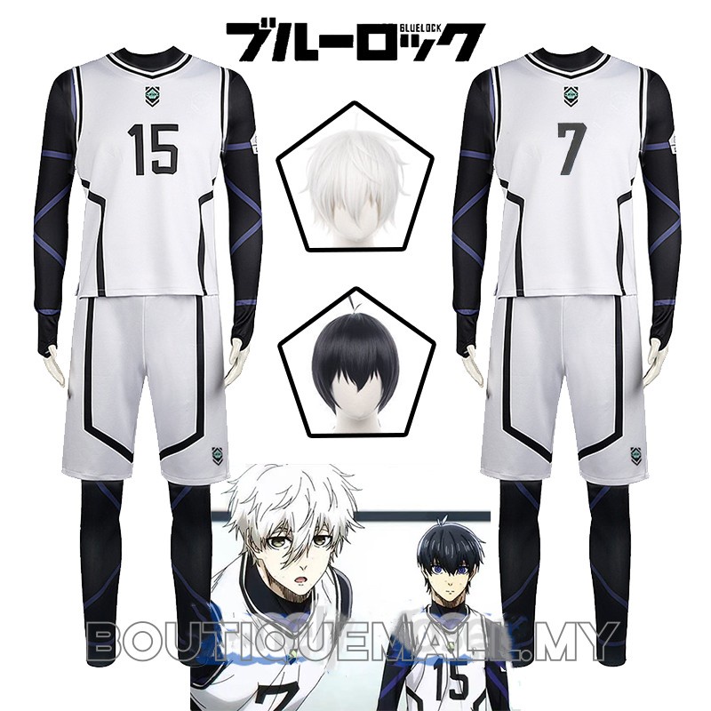 Camiseta/camisa Anime Blue Lock Personagens Futebol