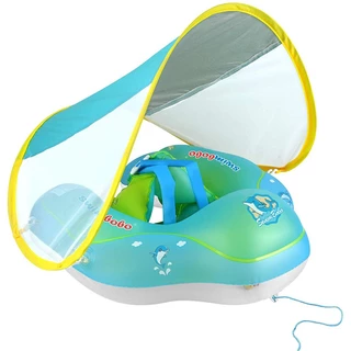 Anel Flutuante De Bóia Deitada Para Bebês , Piscina Com Proteção Solar Removível Idade 6 @-22 Meses GSPF