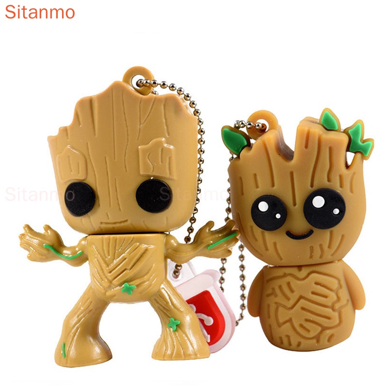 Famiao Tree 128GB Pendrive À Prova D'água 1TB 2TB Capacidade Real 1GB 8GB 16GB 32GB 64GB Unidade Flash USB Fofa