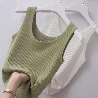 80-200 kg De Camisola Com Rosca Fêmea De Tamanho Grande Desgaste Externo Slim Dentro Da Camisa De Fundo Sem Mangas Seção Fina