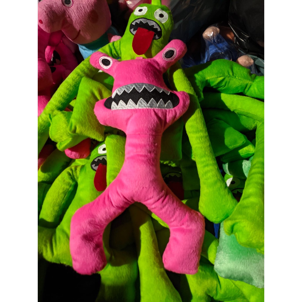 Boneco Monstro Rosa - 40 cm - Jogo Roblox Pelúcia - Lançamento - Turma do  Babão Rainbow Friends