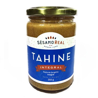 Pasta de Gergelim Integral Tahine Sésamo Real 350g