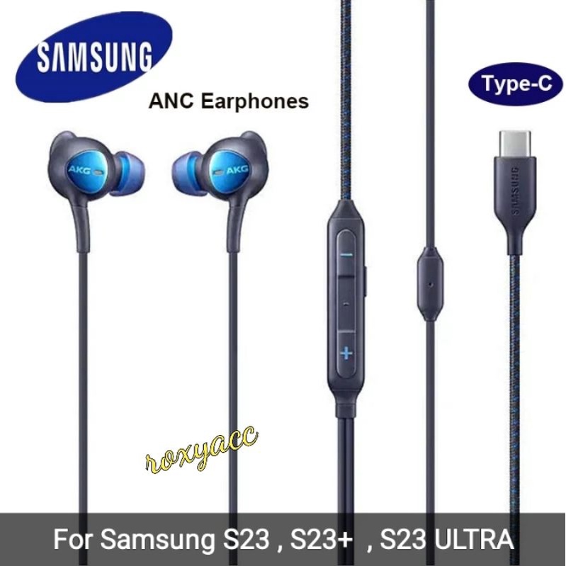 Fone De Ouvido/SAMSUNG S23 , S23 PLUS ULTRA USB Tipo C STEREO BASS AKG