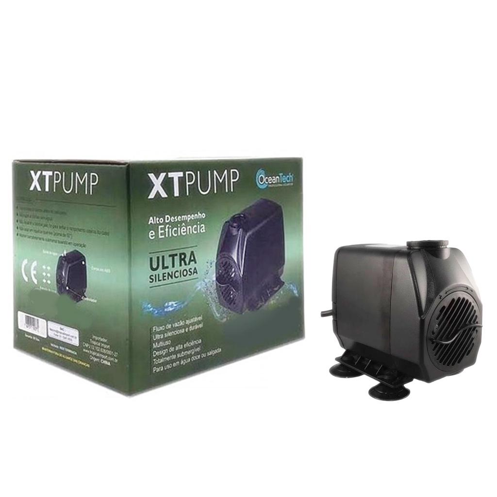 Bomba Submersa XT 3000 Aquario Lago Fonte OceanTech - 127V | Shopee Brasil