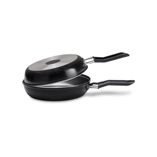 Omeleteira Brinox Ebony Antiaderente 0,75 Litros Ø 18 cm Preto