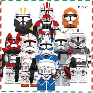 Brinquedos Educativos Infantis Comandante Do Clone Soldier Corps Crianças Montam Bonecos De Brinquedo Em Blocos De Construção
