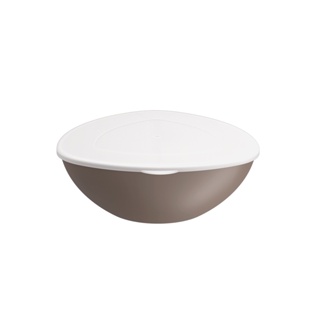 Saladeira Com Tampa Coza Essential 3,5 Litros Warm Gray
