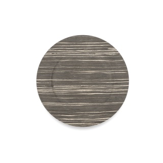 Sousplat Haus Concept Texture Ø33 cm Preto