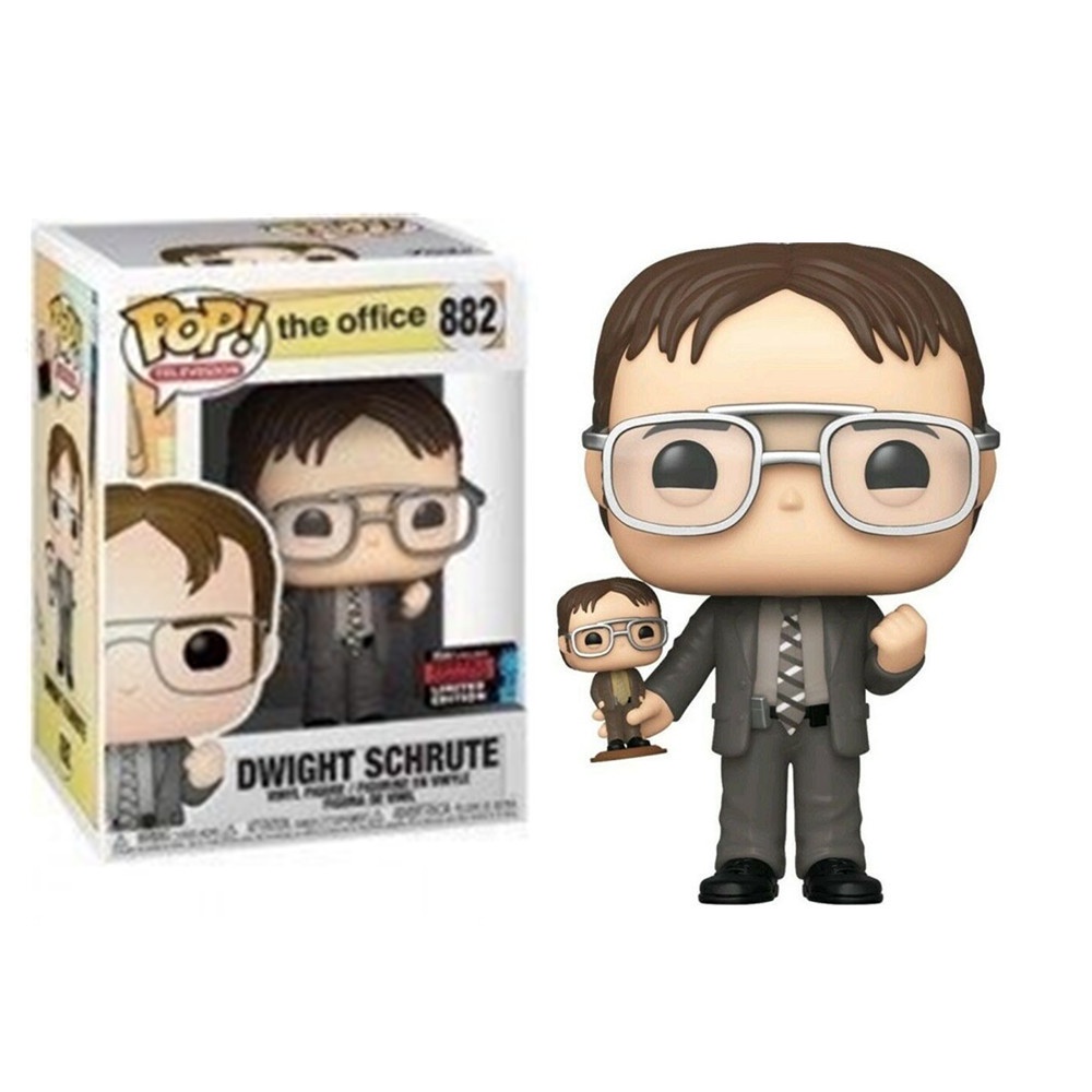 Funko Pop 882 TV: The Office - Dwight Schrute Action Figure Brinquedos Figura De Ação