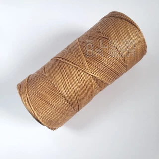 Cordão Fio Encerado Cordone 1mm 100gr Linhasita Palha
