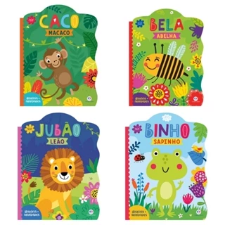 Kit 4 Livros Infantis - Coleção Leia com Alegria em Oferta na Shopee
