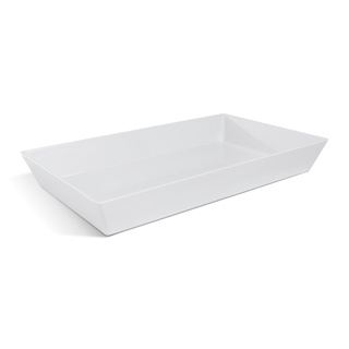 Travessa Retangular Haus Concept Gastronorm Deep 53 x 32,5 x 7 cm Branco