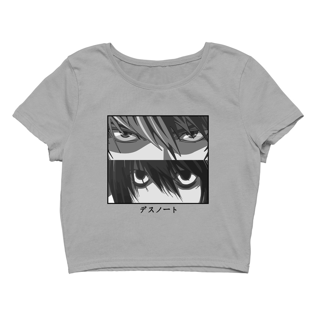 Camiseta Cropped Rivals Death Note | Shopee Brasil