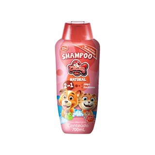 Shampoo Natural 2em1 Para Cães e Gatos Cat Dog 700ml