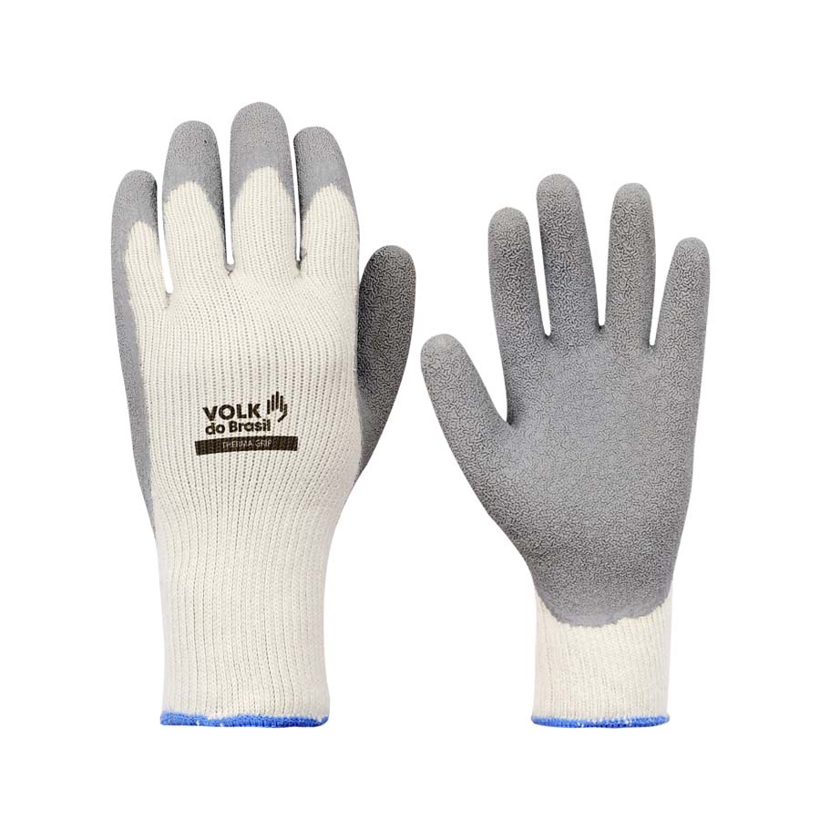 Luva Fibra/Latex Therma GRIP -25C cinza CA18663
