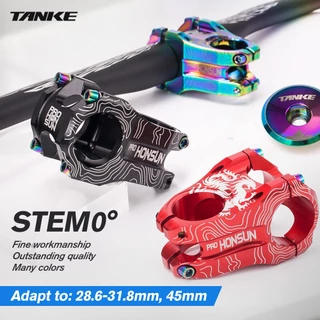 TANKE 565 Haste De Bicicleta De Alta Resistência CNC Enduro 31.8 * 28.6MM DH/AM/XC MTB Peças Montanha De Liga De Alumínio
