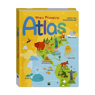 Livro Geográfico Infantil - Meu Primeiro Atlas