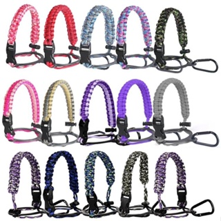 [Acessórios Para aquaflask Paracord Frascos De 14 , 18 , 22 , 32 , 40 E 64oz De Boca Larga , Cabo De Alça Com Anel De Segurança Mosquetão 40oz