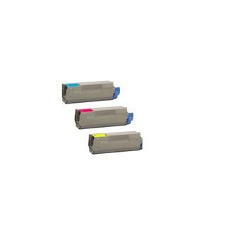 Kit 3 Toner Compativel P/ Okidata Oki C711 Coloridos (c/m/y)