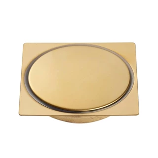 Ralo Click Up Para Chão 10 cm Inox Pingoo - Dourado em Oferta na Shopee