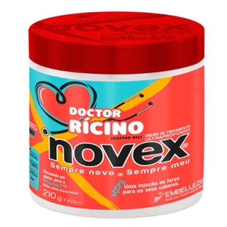 Novex Mini Creme de Tratamento Doctor Rícino 210G