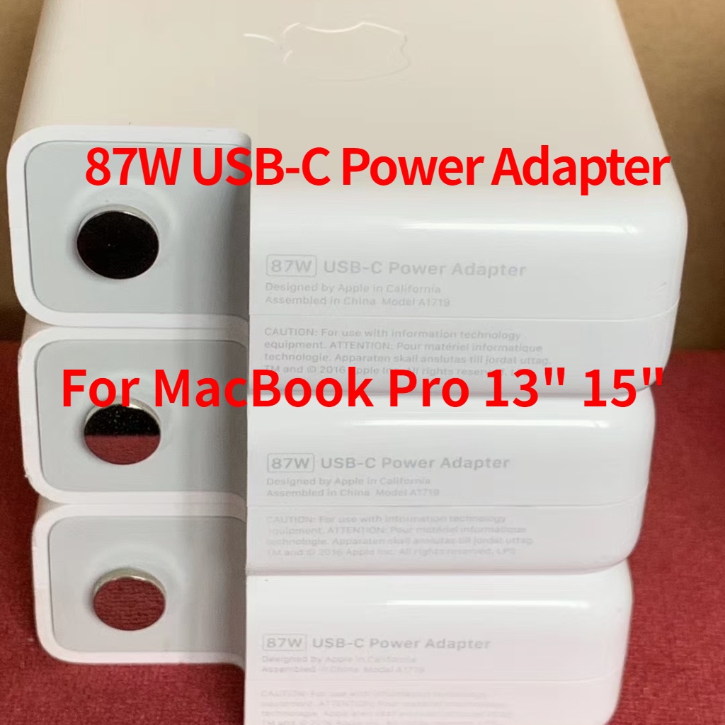 Original 30W 61W 87W 96W PD USB-C Apple Laptops Adaptador De
