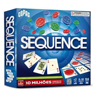 Jogo De Estratégia Tabuleiro Sequence 30854 - Copag