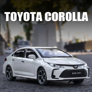 Diecast Carro 1 : 32 Toyota Corolla Modelos De Liga De Brinquedos Modelo De Coleção Presentes De Natal Para Crianças