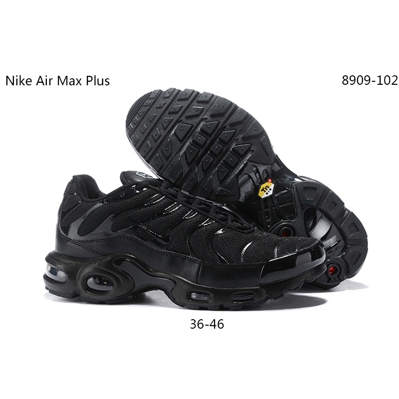 Sapatos de treino Plus Tn Novos confortáveis de malha almofadada 36-46