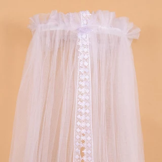 Mosquiteiro de Tule para Dossel de Parede Berco Quarto Bebe