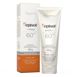 Episol Mantecorp Protetor Solar Antiox Antienvelhecimento FPS60 C/60g