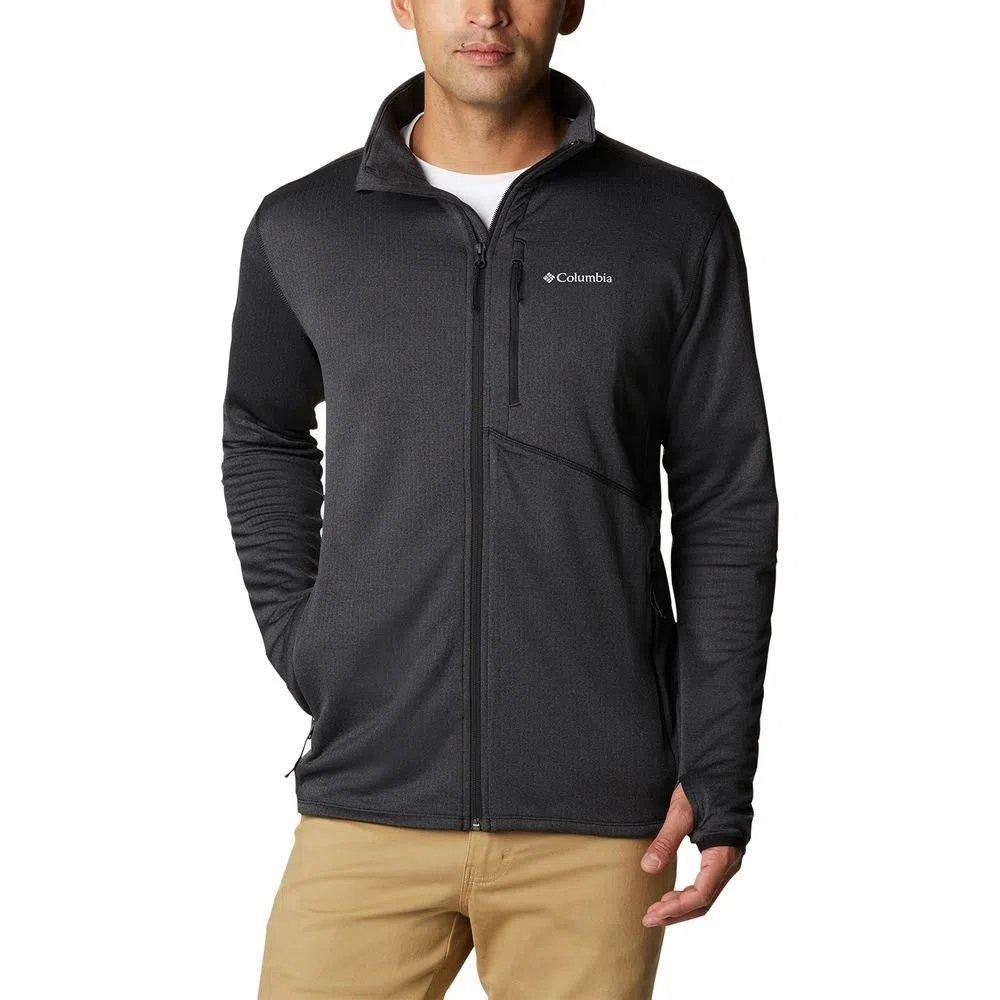 Jaqueta Columbia Triple Canyon Full Zip Verde Água Masculino